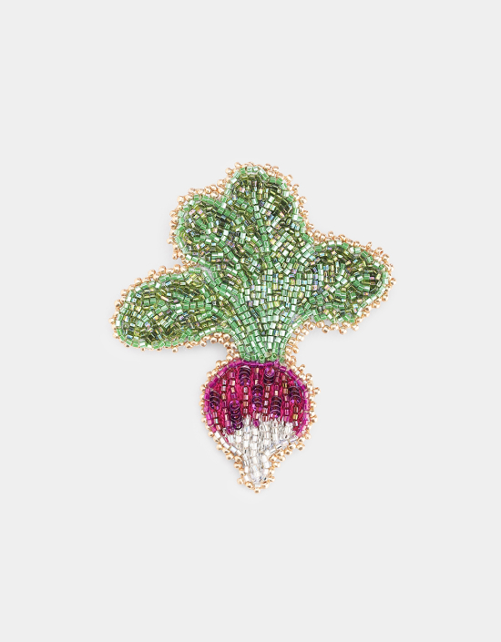 Turnip Brooch