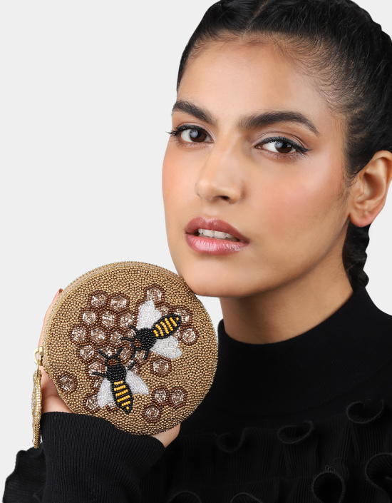 Honey Comb Coin Purse
