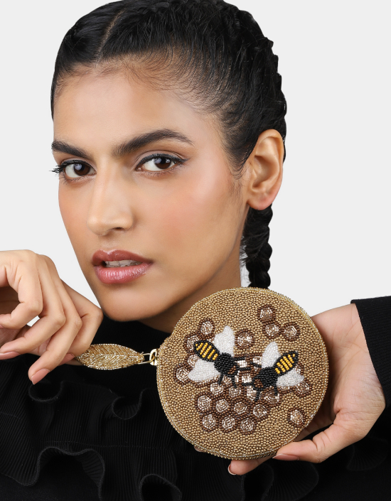 Honey Comb Coin Purse