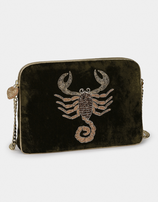 Scorpio Velvet Sling Bag