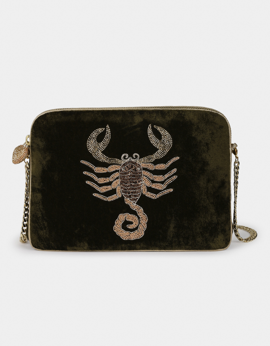 Scorpio Velvet Sling Bag