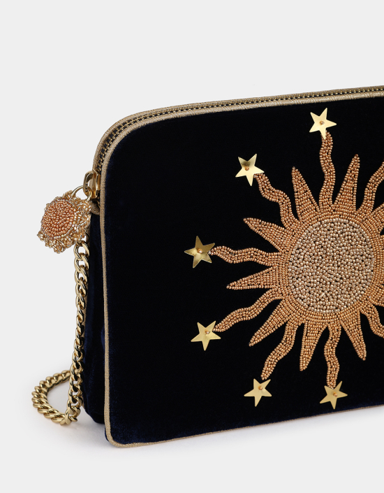 Sun Velvet Sling Bag