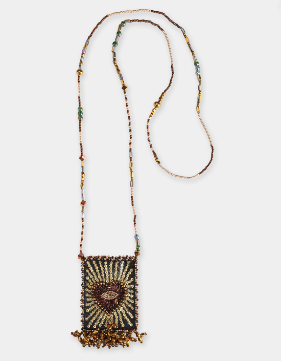 Heart Eye Talisman Necklace
