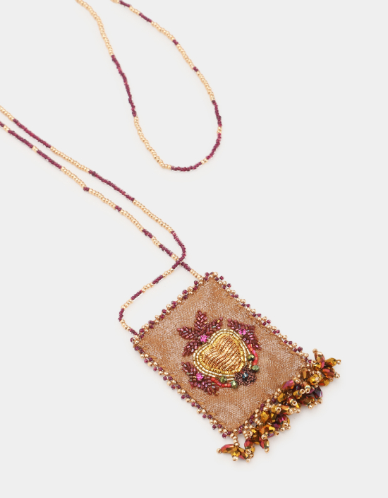 Mexican Heart Talisman Necklace