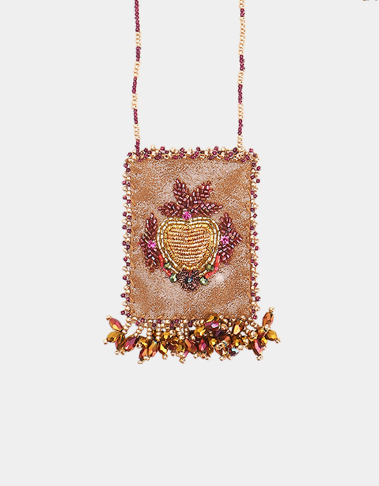 Mexican Heart Talisman Necklace