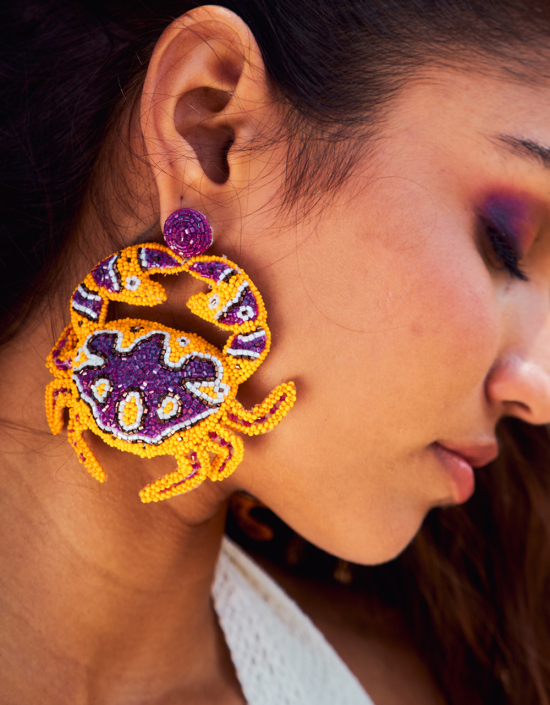 Crab Earrings