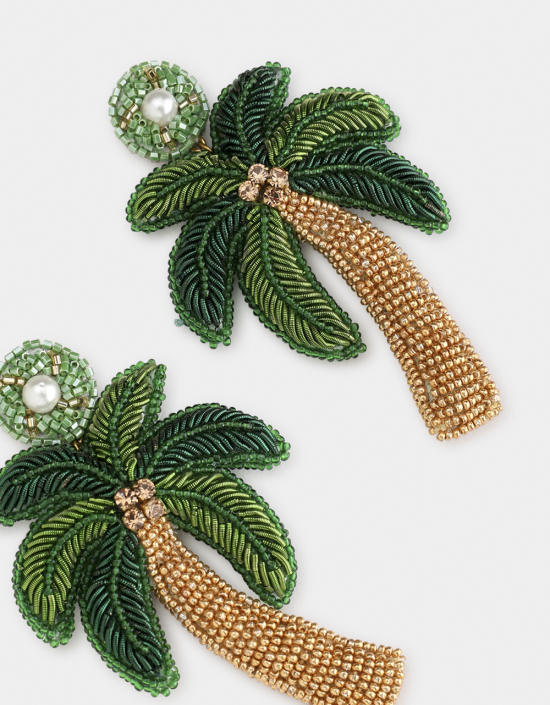 Palm Tree Earrings