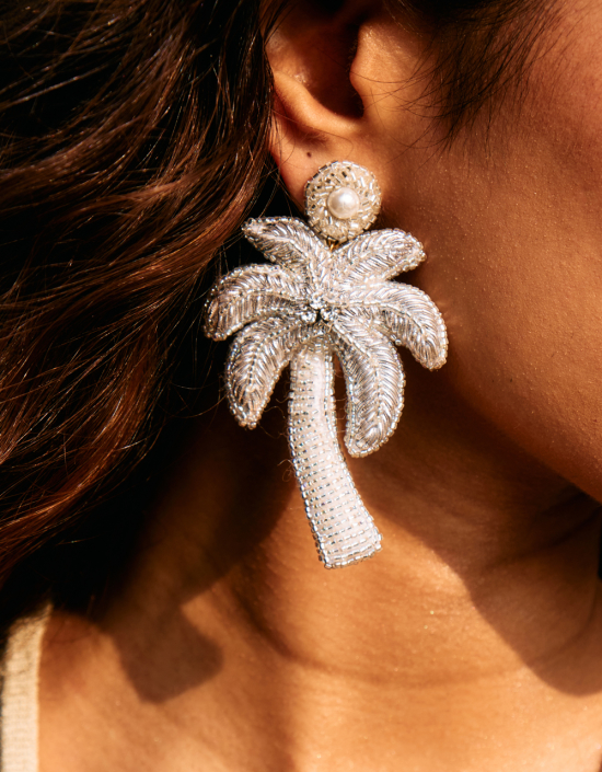 Palm Tree Earrings
