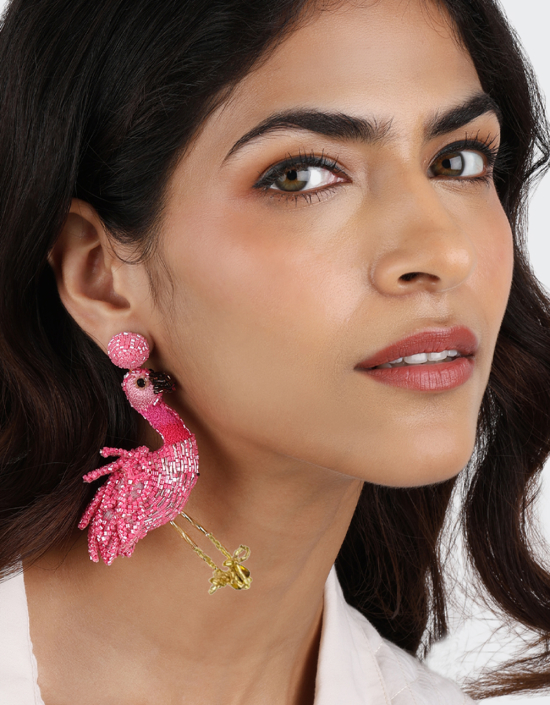 Flamingo Earrings