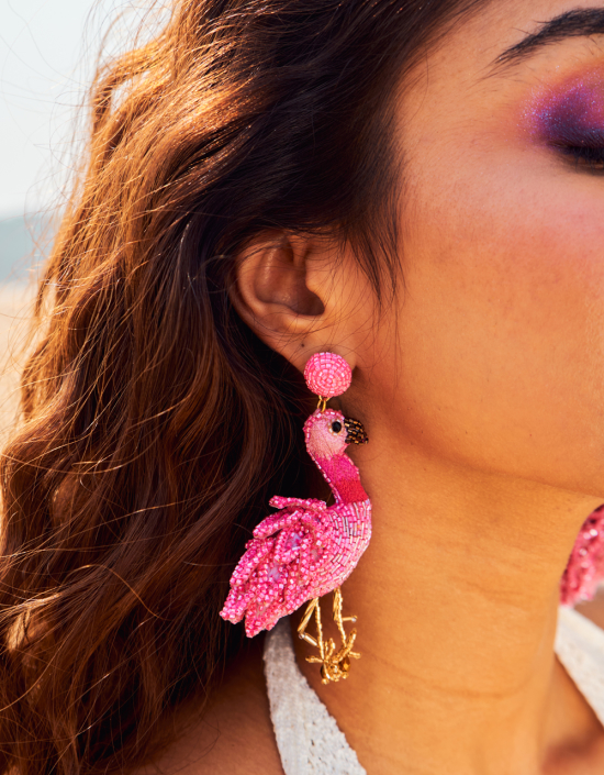 Flamingo Earrings