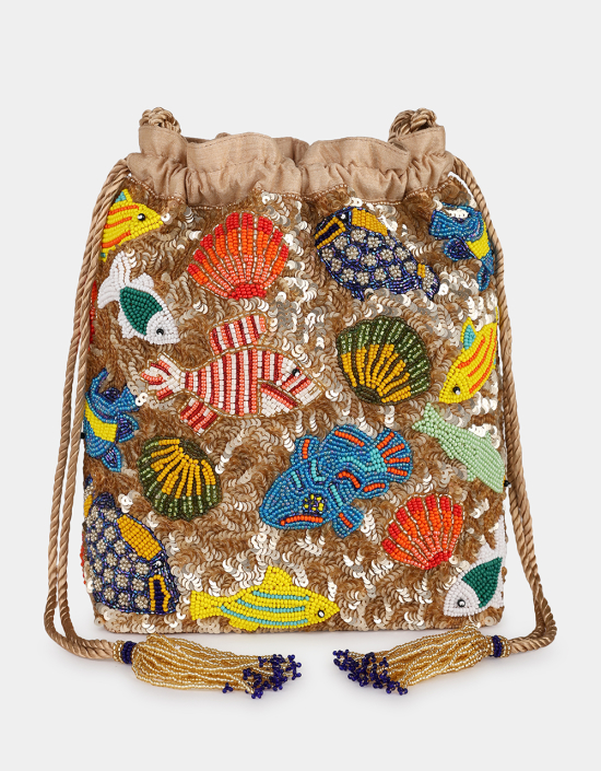 Bucket Bag Multi Fish