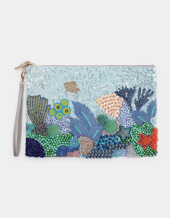 Under The Sea Sequins Pouch