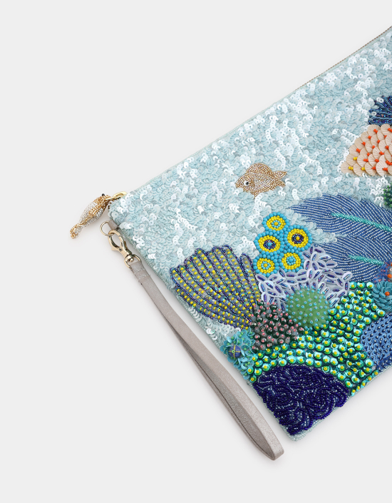 Under The Sea Sequins Pouch