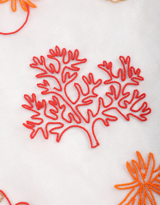 Coral Organza T-shirt