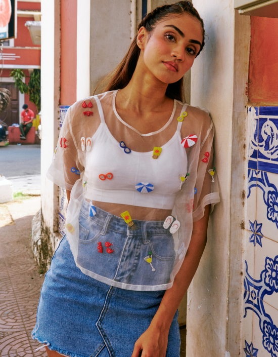 Bikini Organza T-shirt
