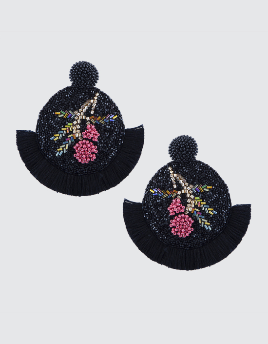 Mosaic Cherry Earrings