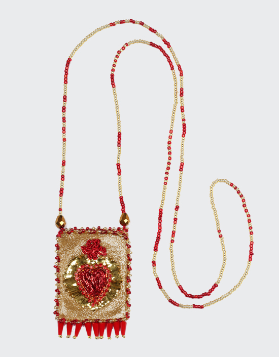 Sacred Heart Talisman Necklace