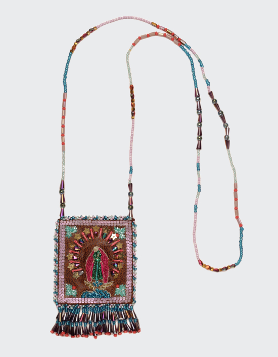 Virgen De Guadalupe Talisman Necklace Large