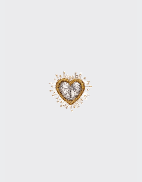 Mini Sparkle Heart Brooch Mini Sparkle Heart Brooch