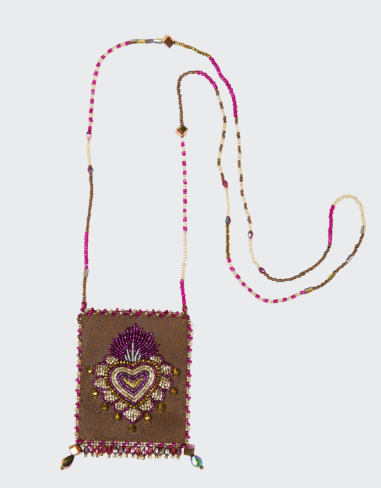 Sacred Heart Talisman Necklace Large