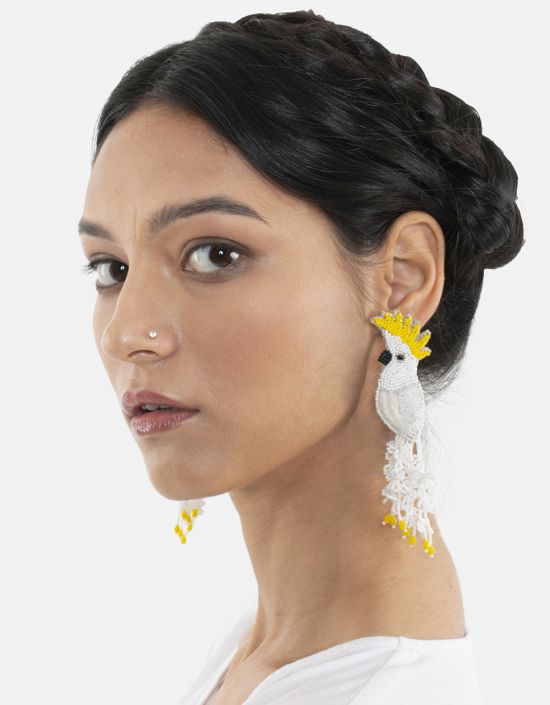 Cockatoo Earrings