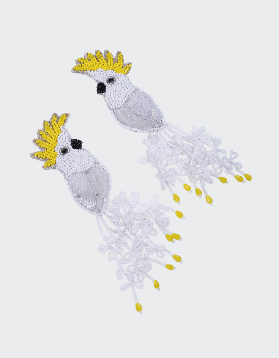 Cockatoo Earrings