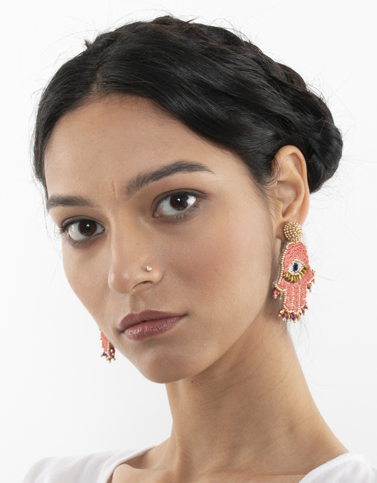 Hamsa Earrings