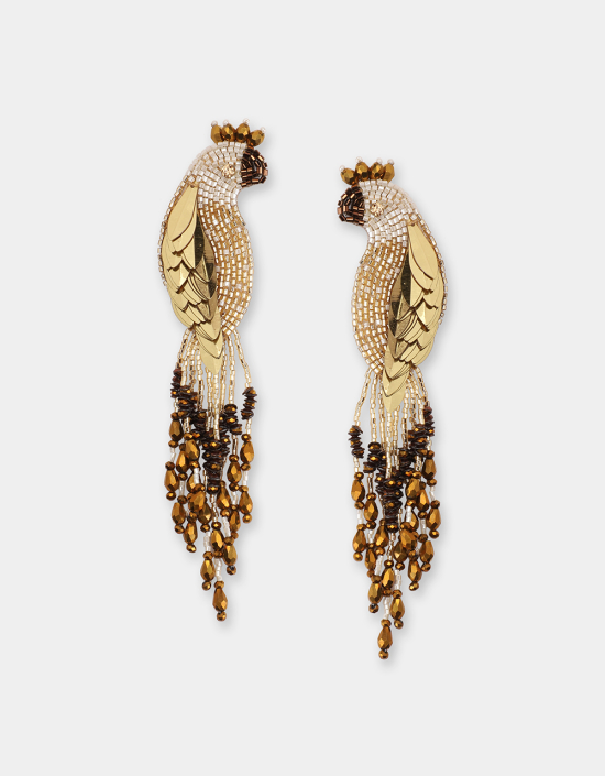 Peacock Earrings