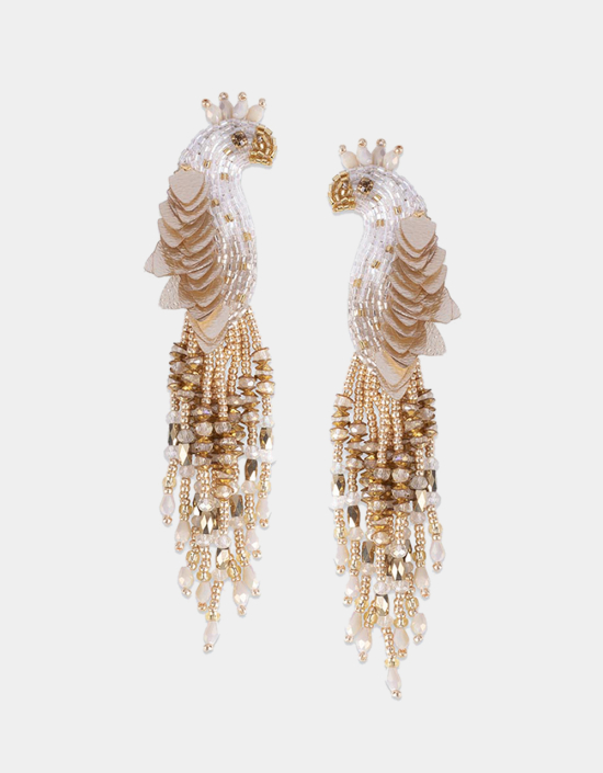 Peacock Earrings